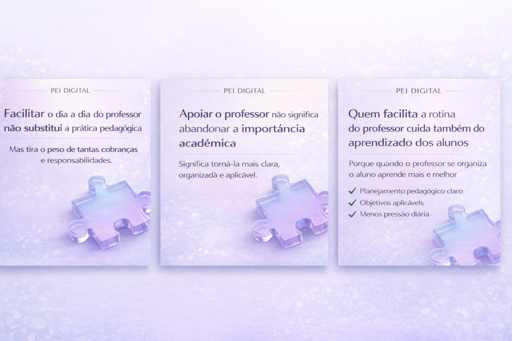 Quem deve fazer o PEI do aluno