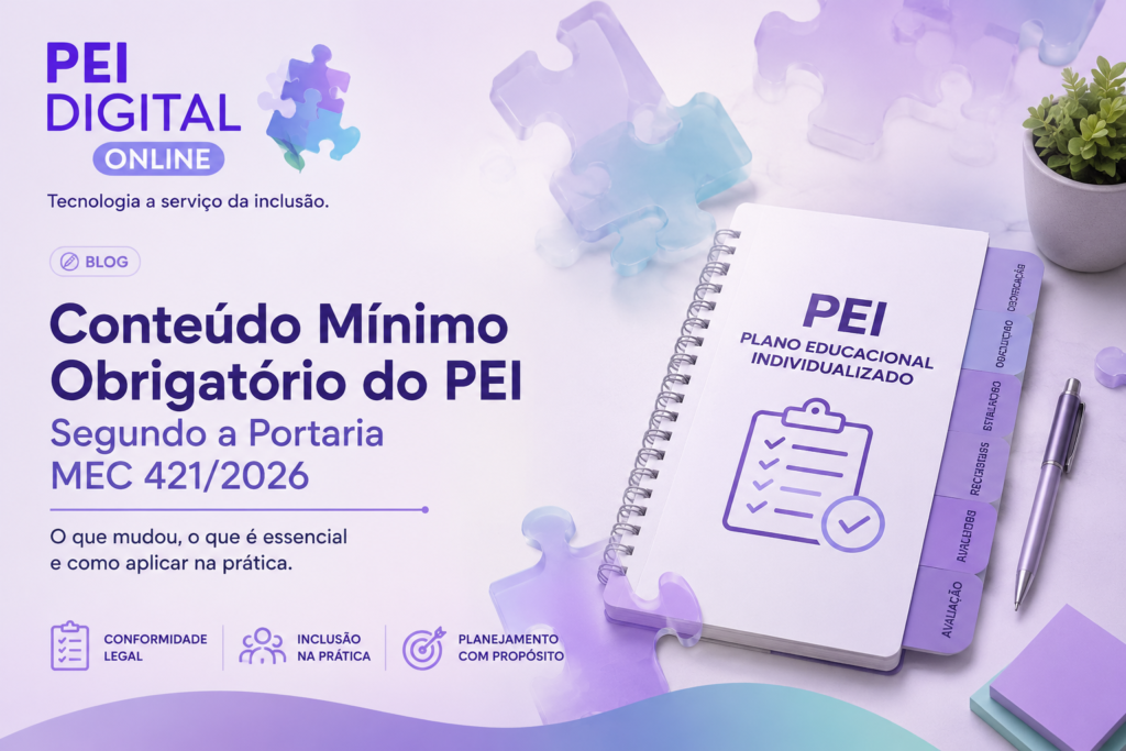 Conteúdo Mínimo Obrigatório do PEI