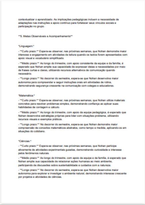 Prévia anonimizada de Estudo de Caso